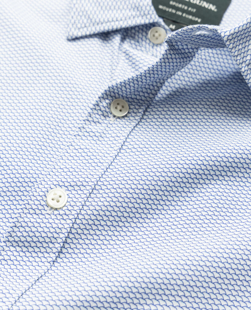Hemd Cape Archer in sportlicher Passform, LAPISLAZULI, Detail 2
