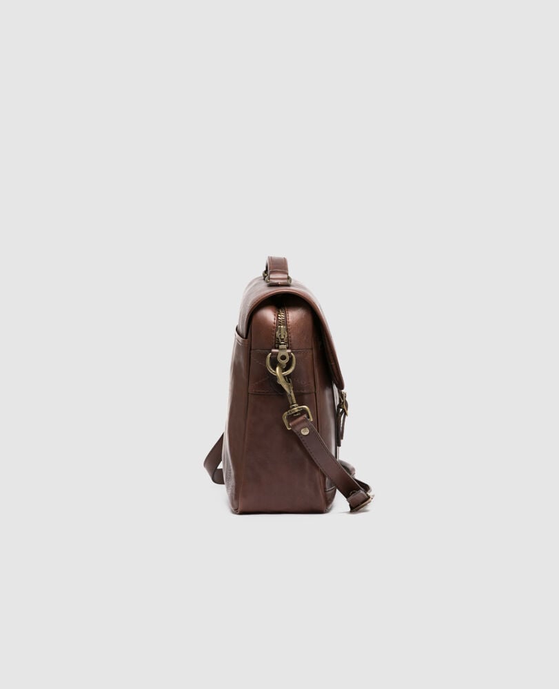 R&G Briefcase, CHOCOLATE, Back