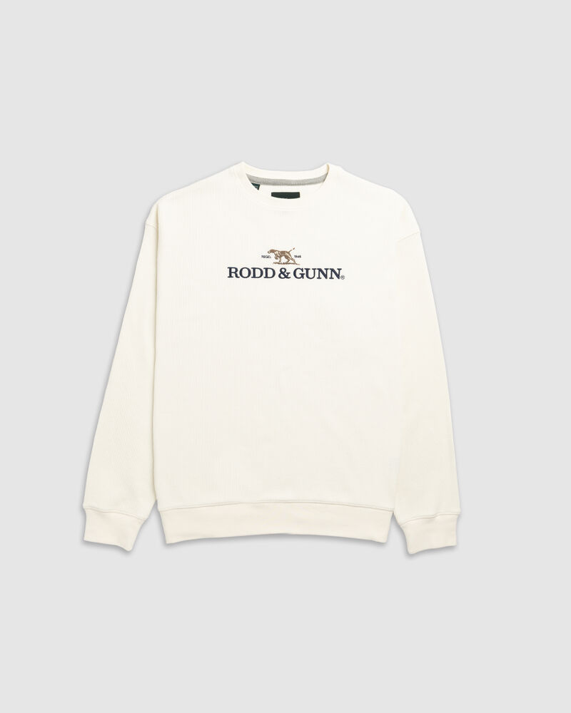 Bromley Sweat, SNOW, Flat Lay
