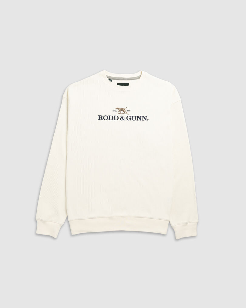 Bromley Sweat, SNOW, Flat Lay