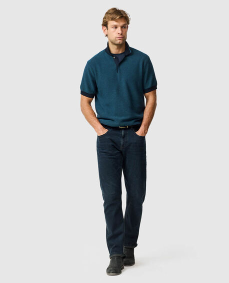 Huka Lodge Knit, NAVY MARLE