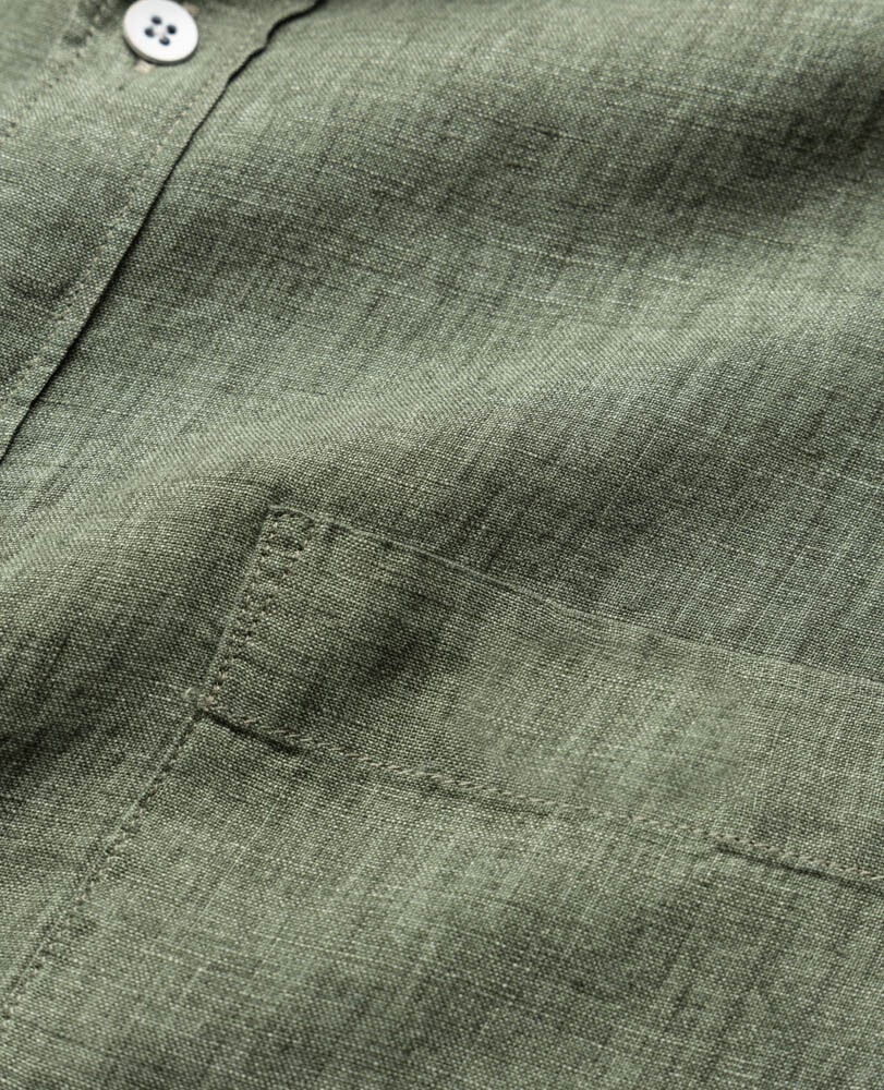 Coromandel Sports Fit Shirt, KELP, Detail 2