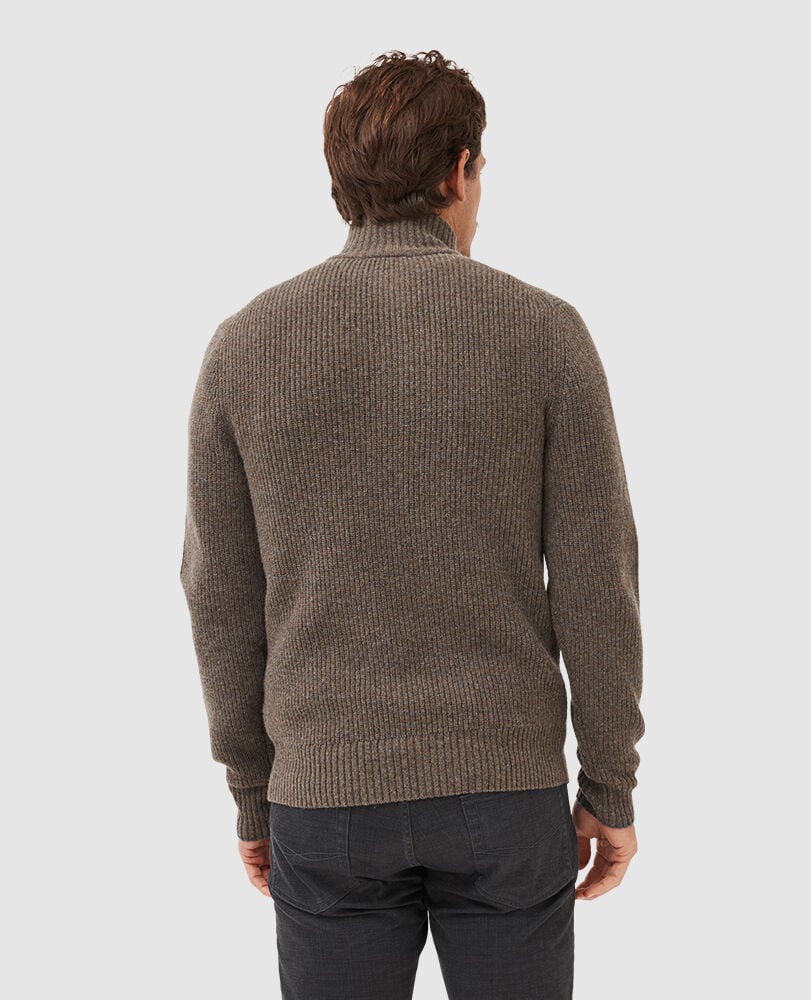 Robbies Road Knit, WALNUT, Back