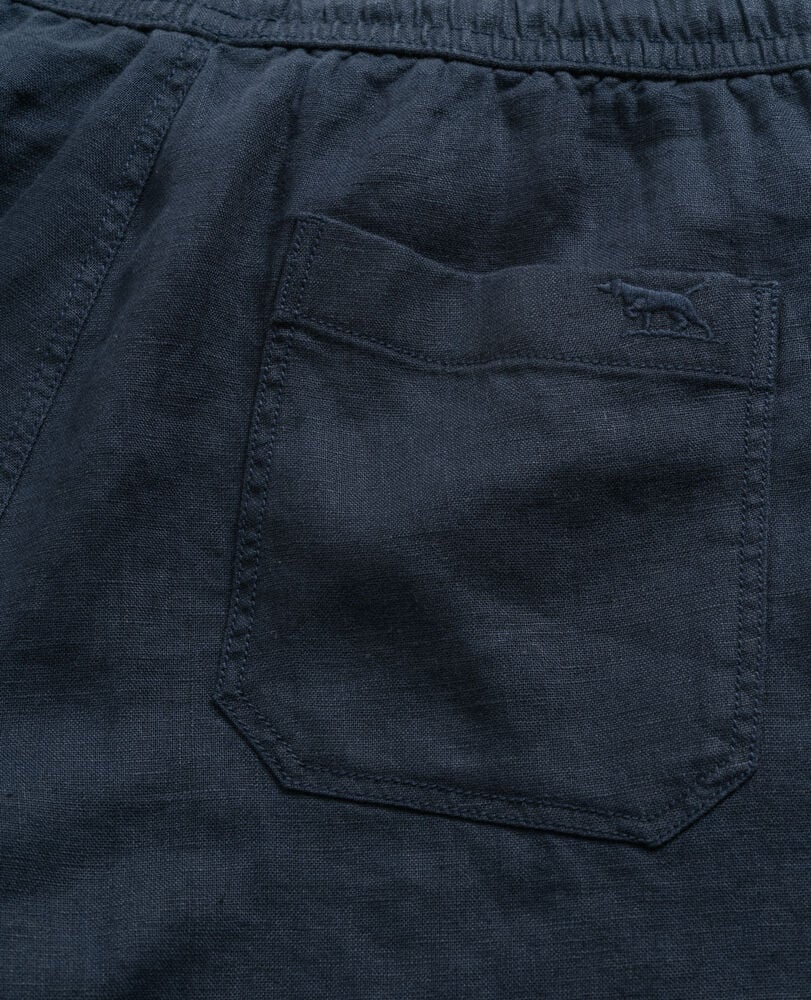 Linen 9" Resort Short, NAVY