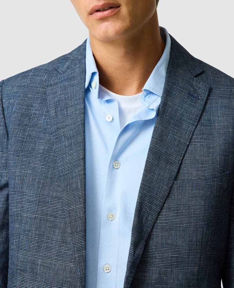 Lottin Point Sports Fit Jacket, OCEAN, Detail 3