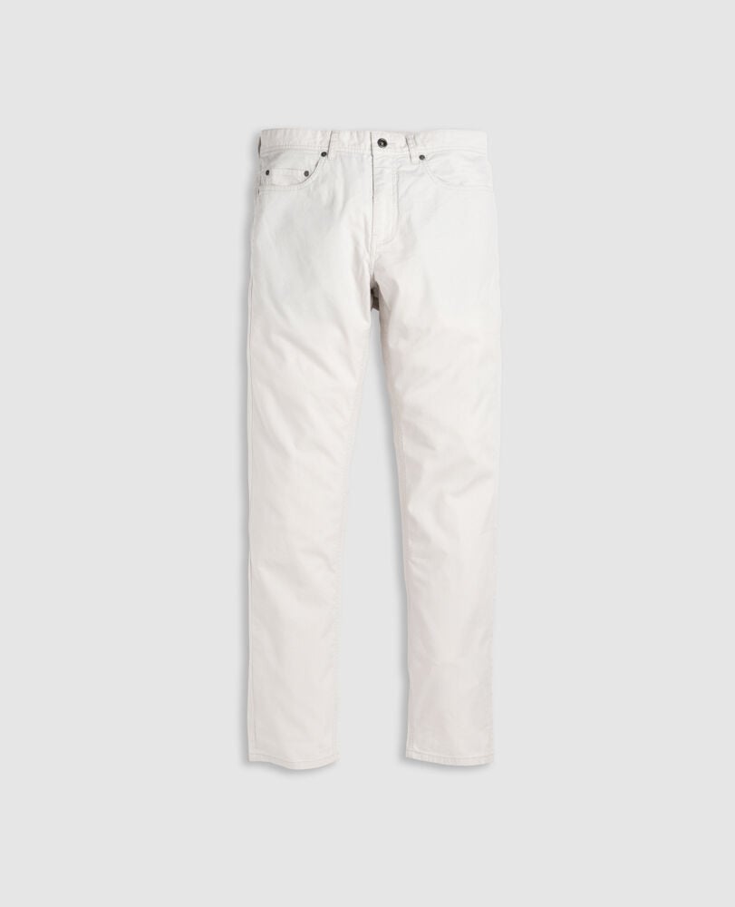 Gunn Straight Fit Jean, COCONUT, Flat Lay