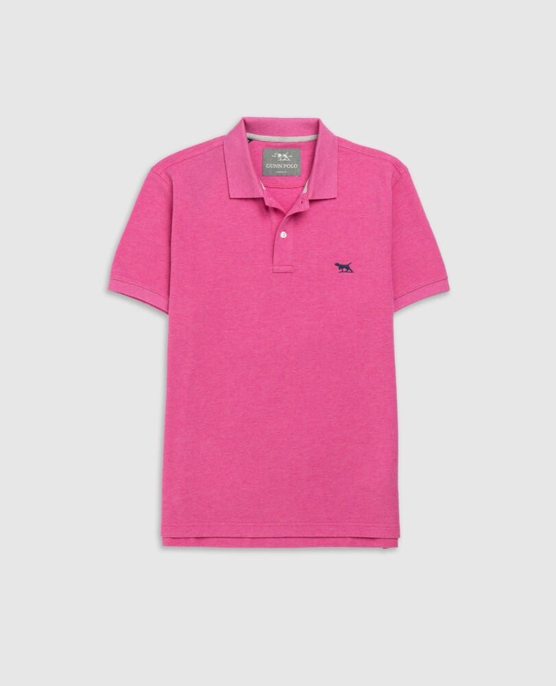The Gunn Polo, FLAMINGO, Flat Lay