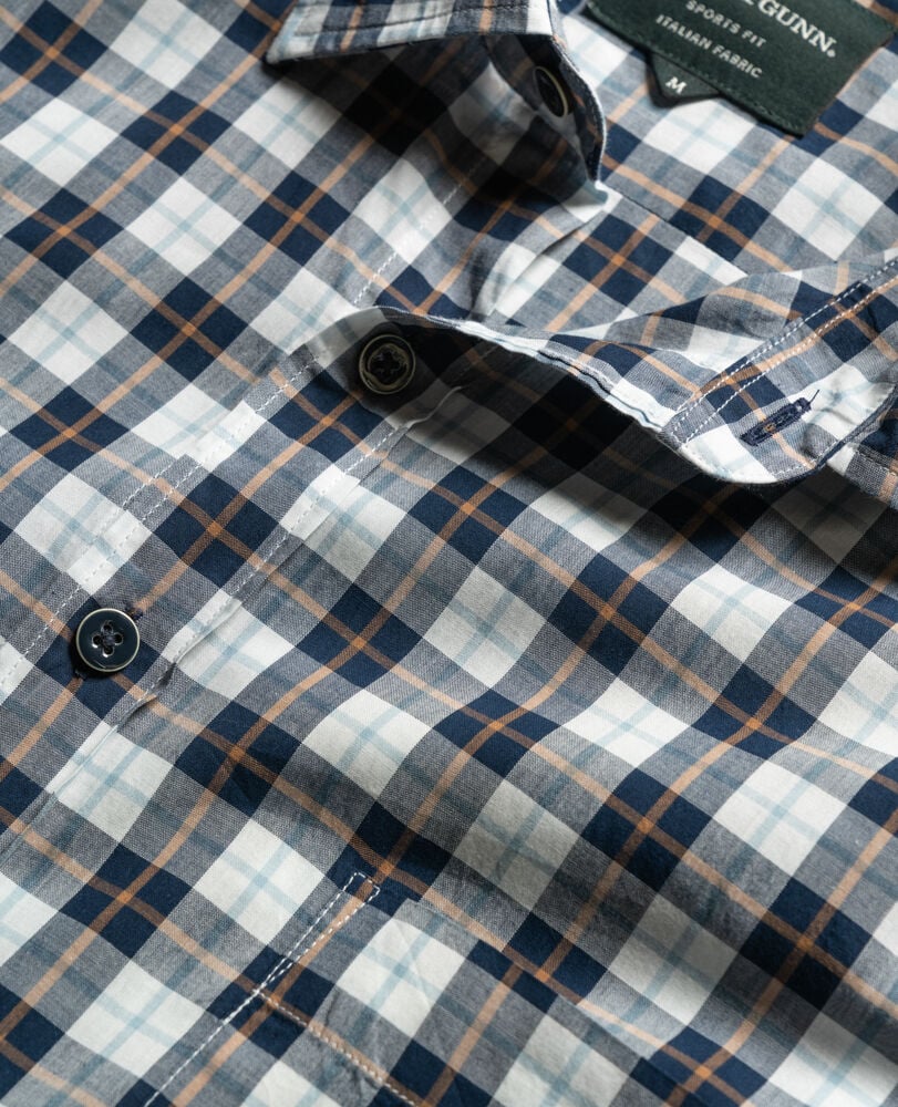 Mount Albert Sports Fit Shirt, NAUTICAL, Detail 2