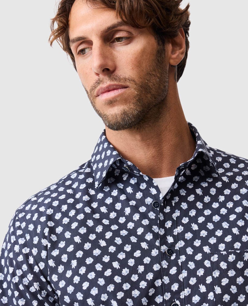 Thomsons Crossing Shirt, NAVY, Detail 3