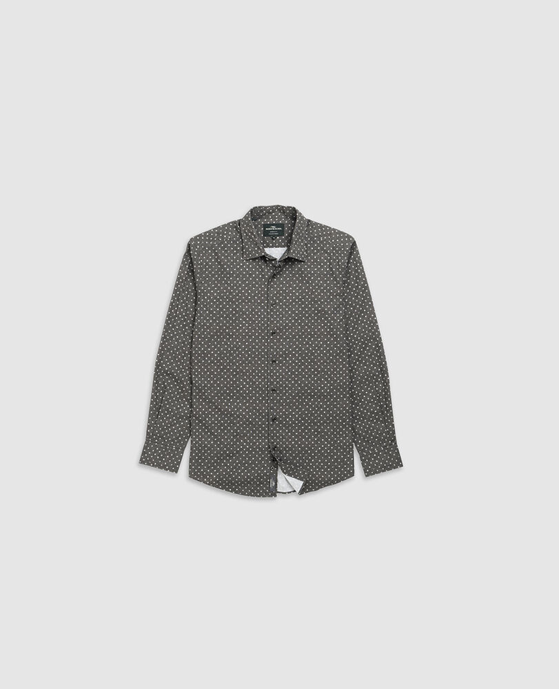 Cranfield Sports Fit Shirt, ASH, Flat Lay