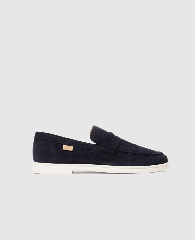 Marsden Bay Loafer, NAVY, Front