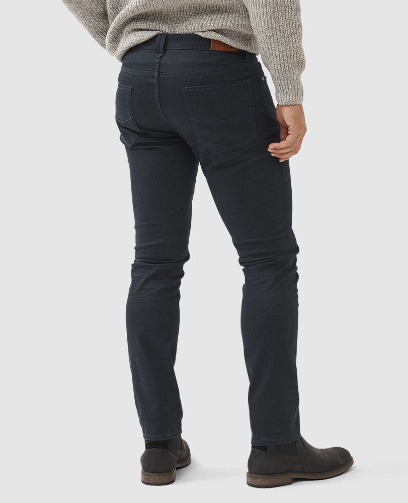 Leighton Place Straight Jean, DARK NAVY, Back