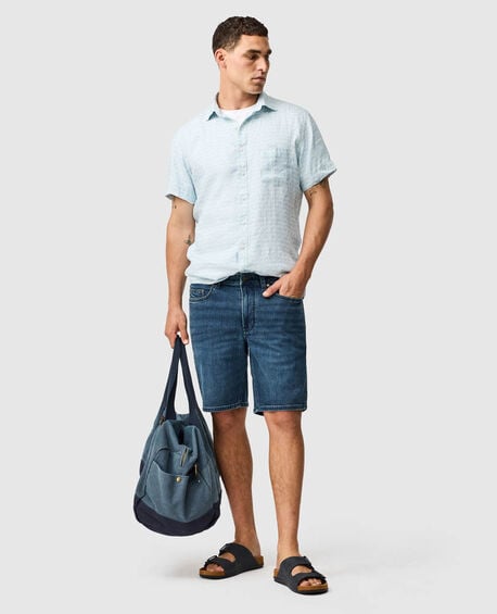 Hadlow 9" Short, DENIM