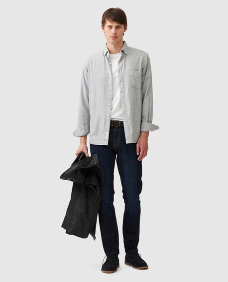 Barrhill Sports Fit Shirt, SMOKE