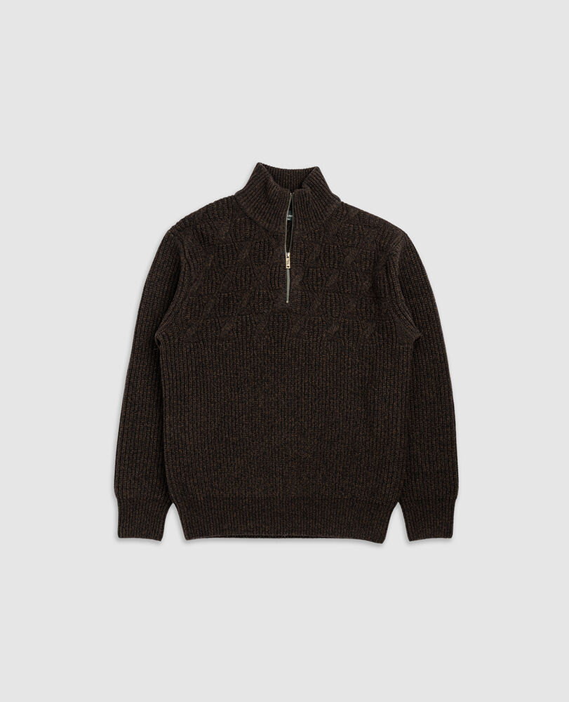 Challis Knit, TOBACCO, Flat Lay