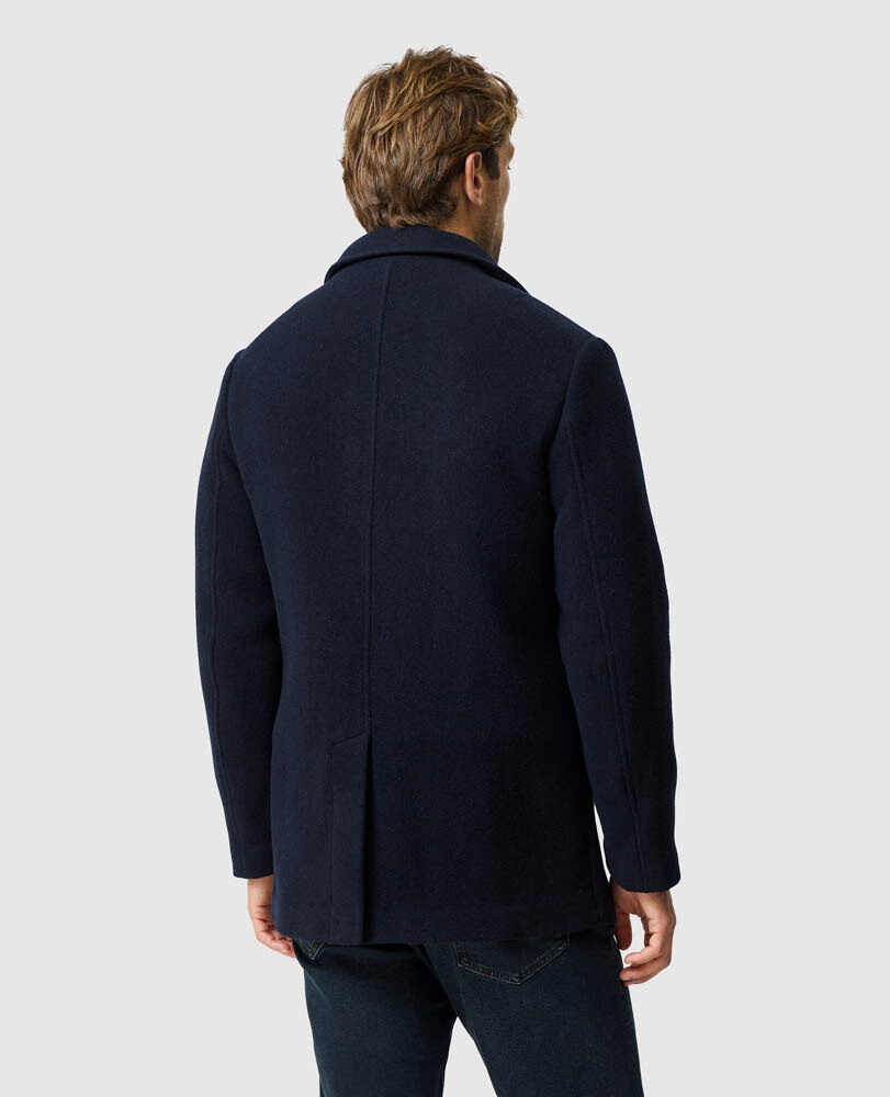 Garston Coat, MIDNIGHT, Back
