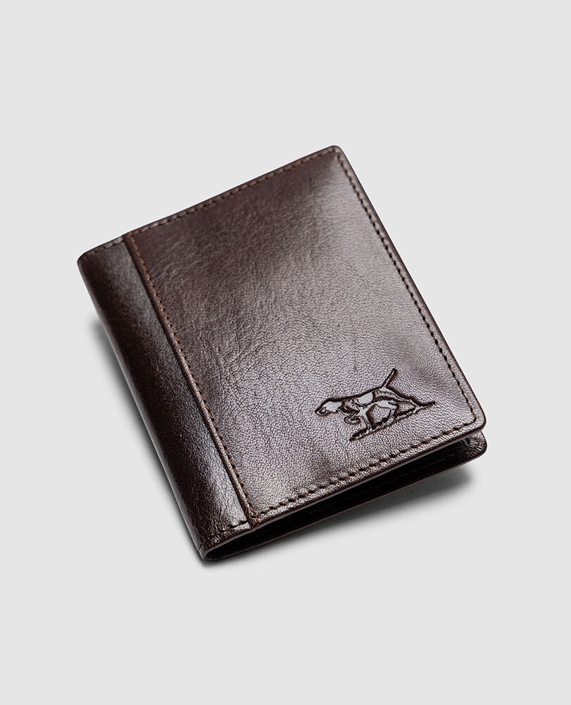 Porte-cartes Walton, CHOCOLAT, Flat Lay