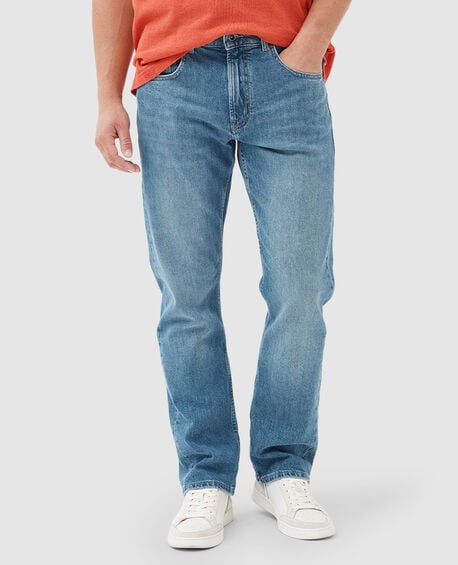 Timaru Relaxed Fit Italian Denim, LIGHT BLUE