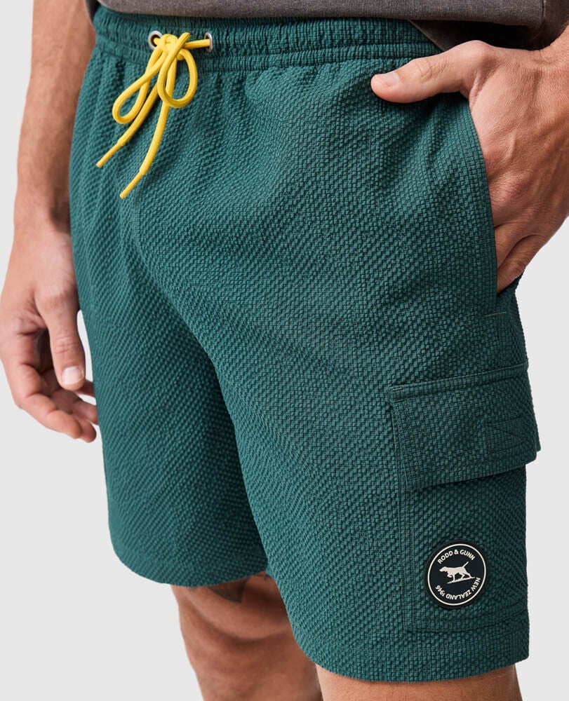Winterton River Swim Short &middot; Teal LG, TEAL, Detail 3
