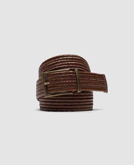 Stirling Stretch Belt, COGNAC
