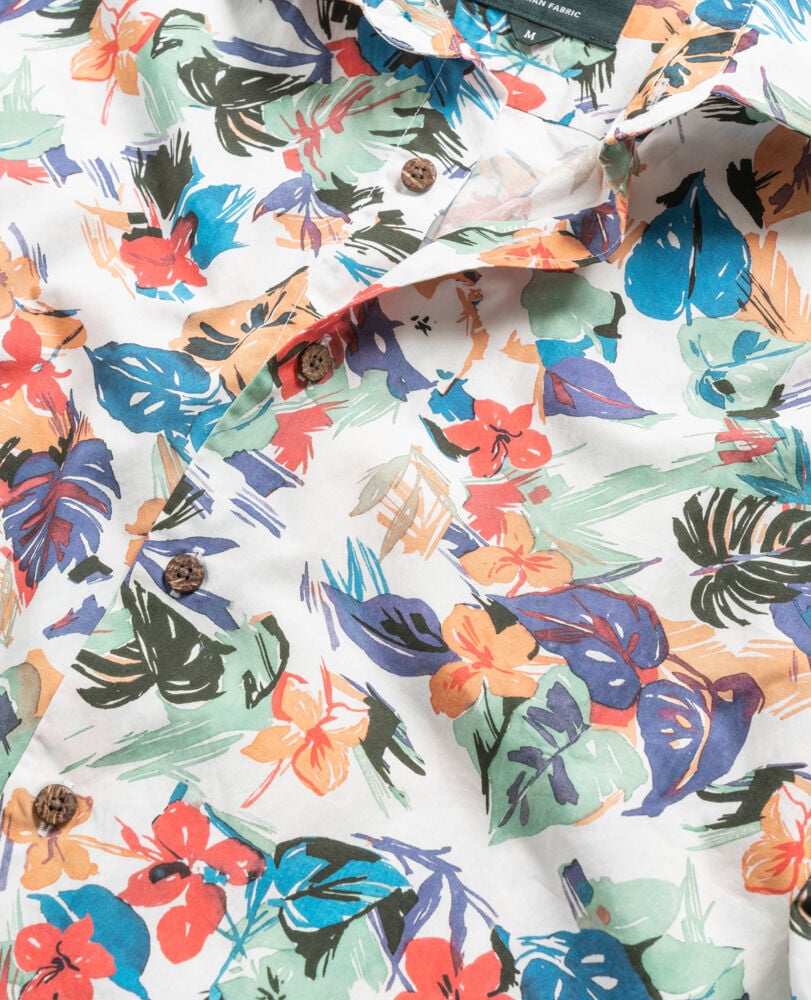 Upper Charlton Sports Fit Shirt, BOTANICAL, Detail 2