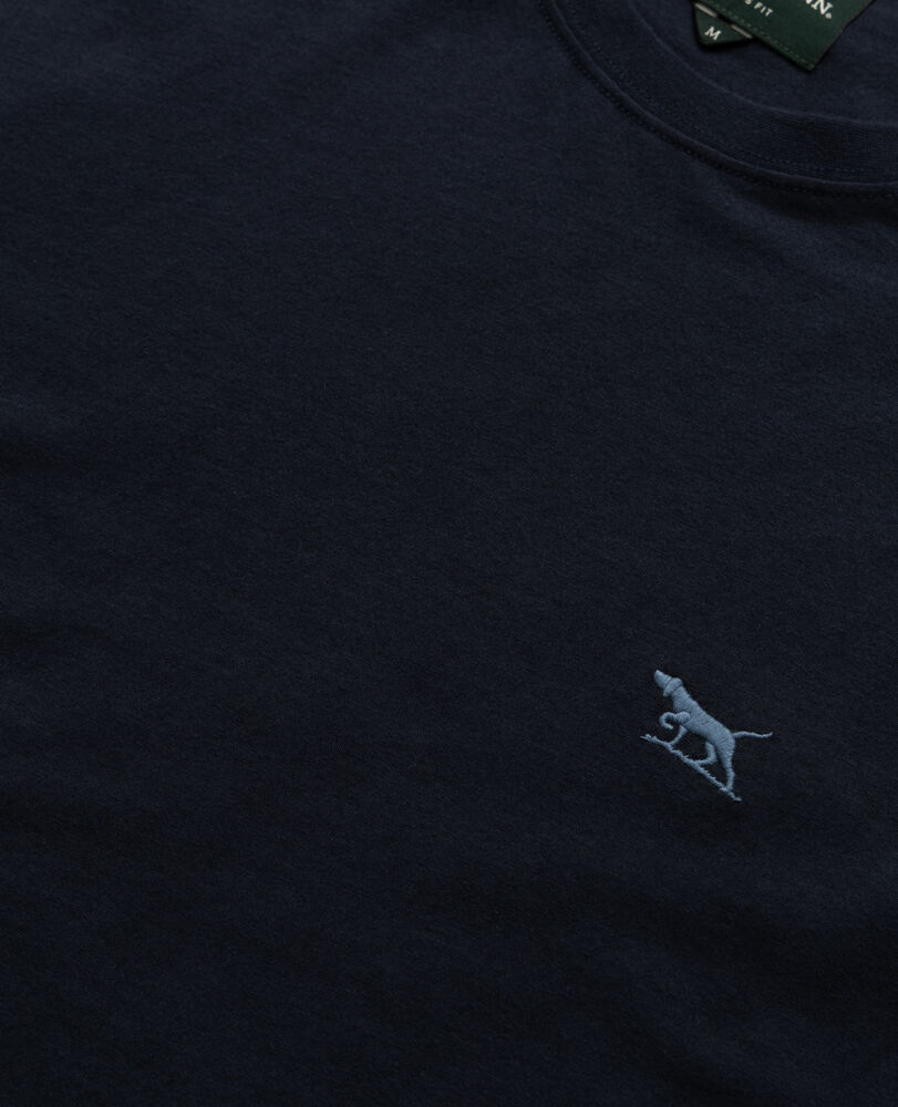 The Gunn Tee 2.0, BLEU NUIT, Detail 2