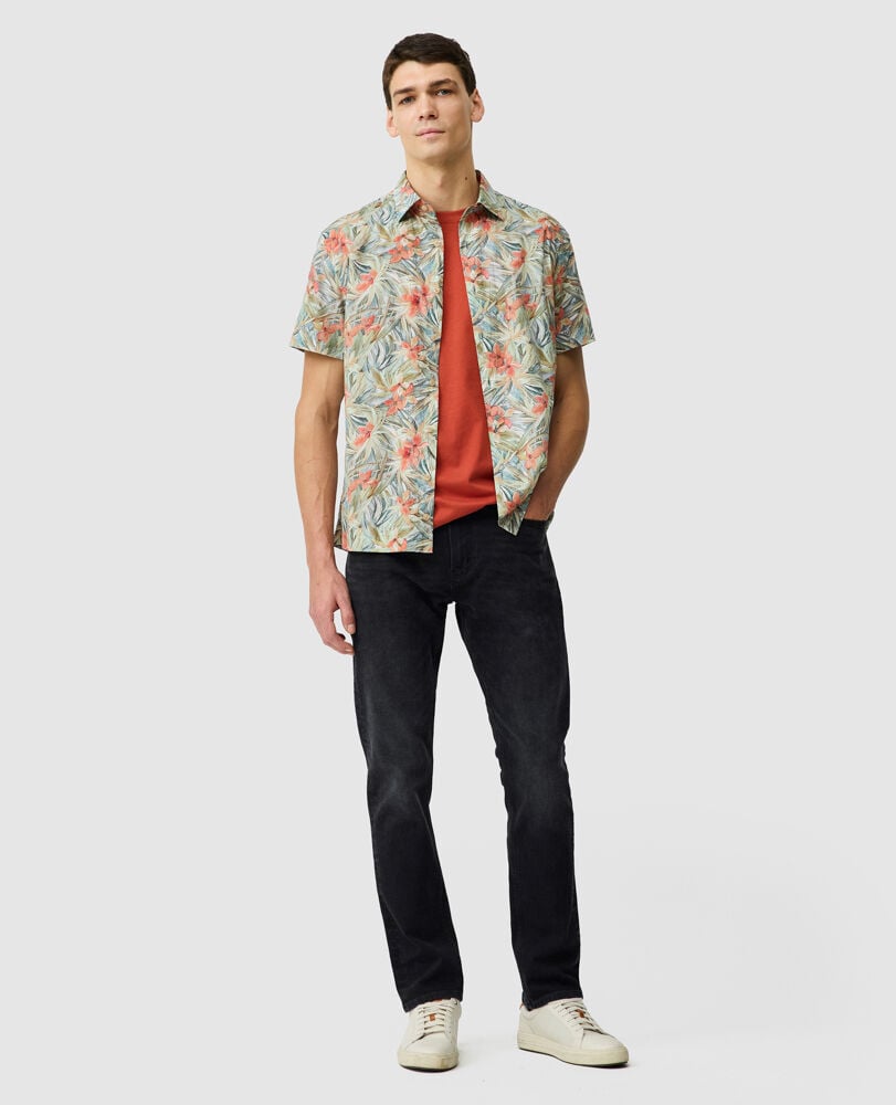 Riverina Shirt, BOTANICAL, Off Front
