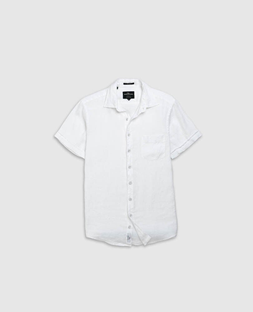 Hemd Palm Beach in sportlicher Passform, SCHNEE, Flat Lay