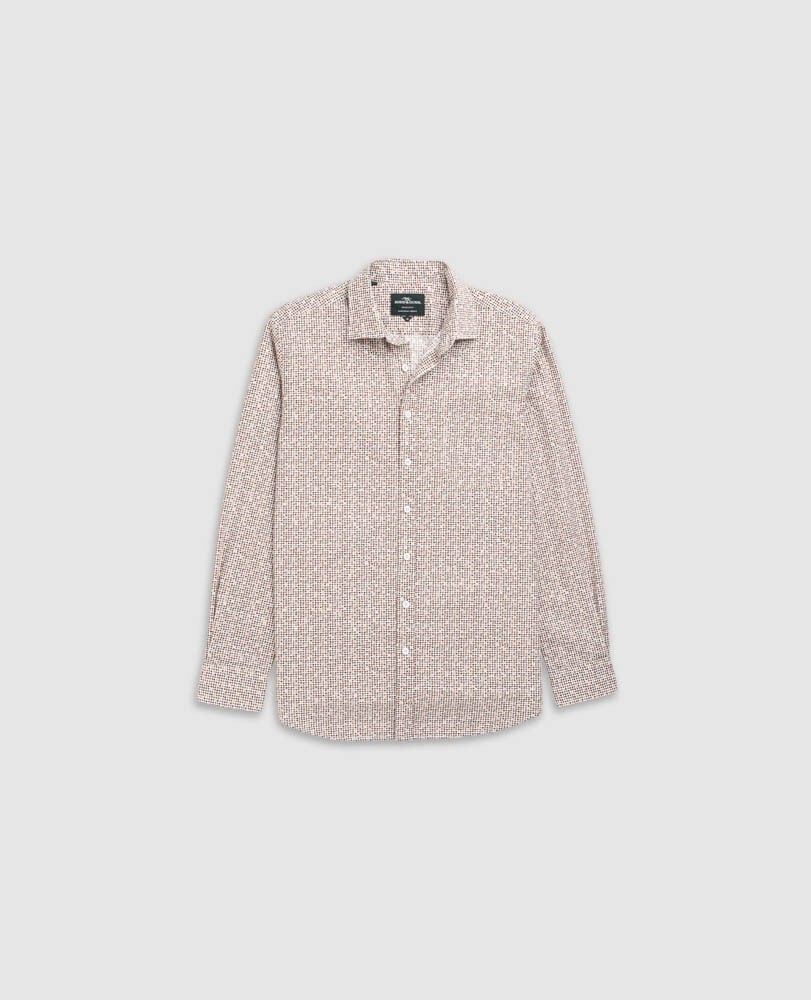 Eastborne Sports Fit Shirt, OLIVE, Flat Lay