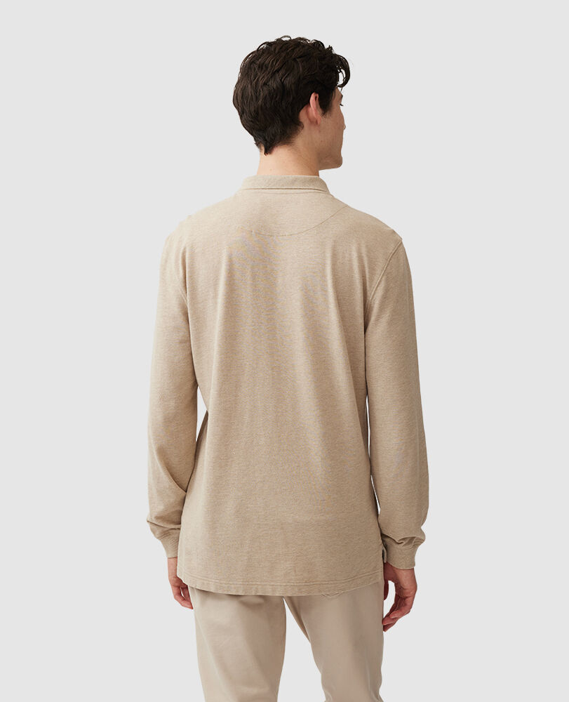 Ls Original Fit Gunn Polo, AVOINE, Back