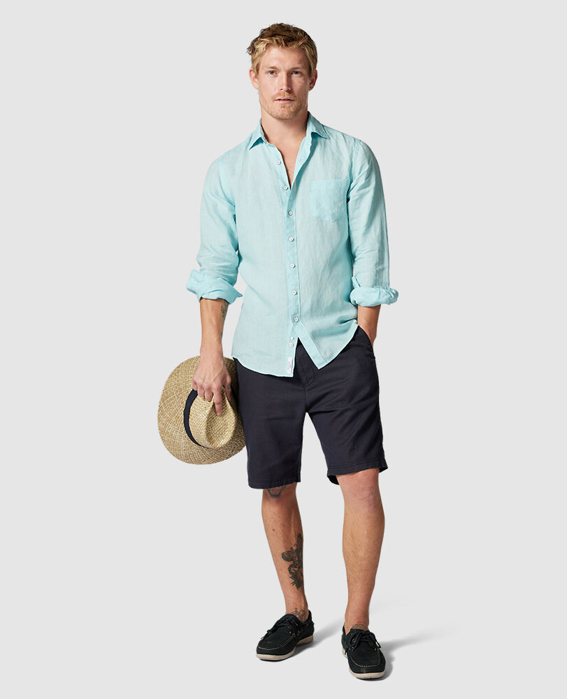 Coromandel Sports Fit Shirt, CAPRI, Off Front