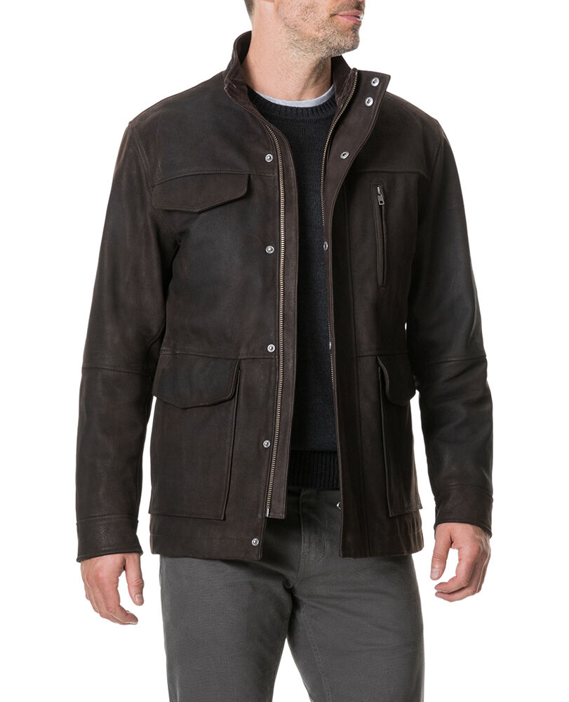 Fairholme Jacket, CHOCOLATE, Back