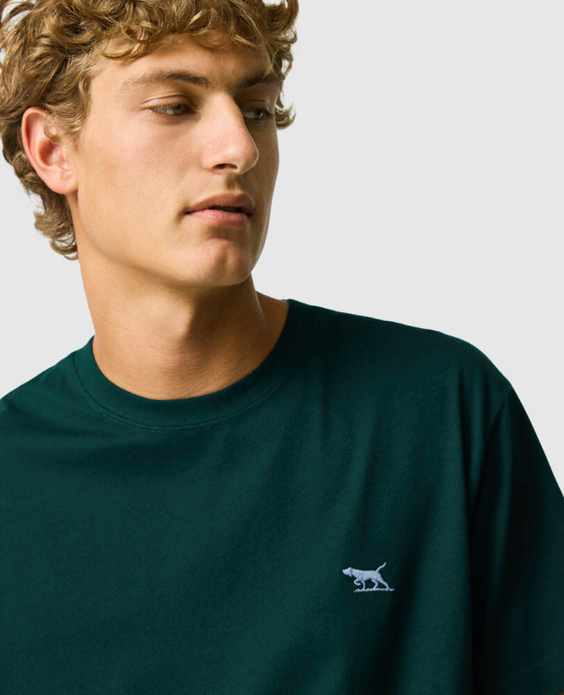 The Gunn Sports Fit Tee 2.0, BOTTLE GREEN, Detail 3