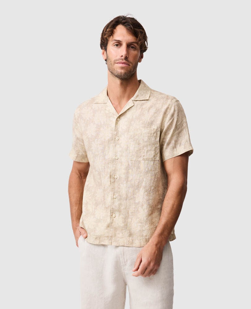 Arthurs Point Shirt, NATURAL, Front