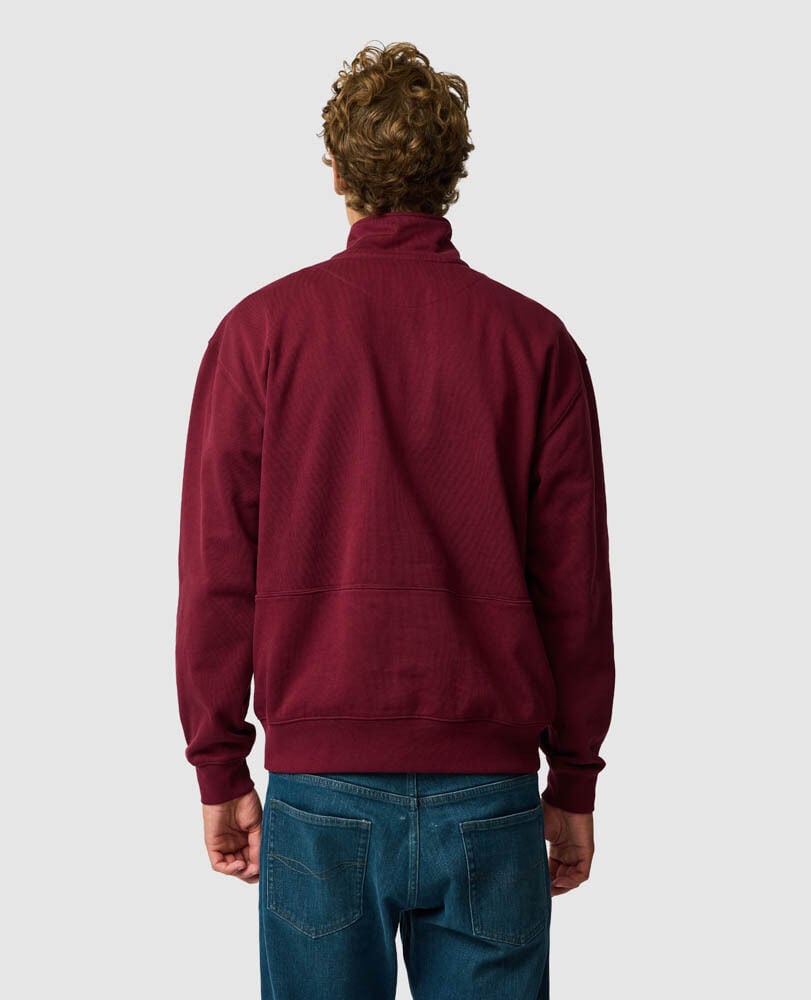 Milford Sound Sweat, OXBLOOD, Back