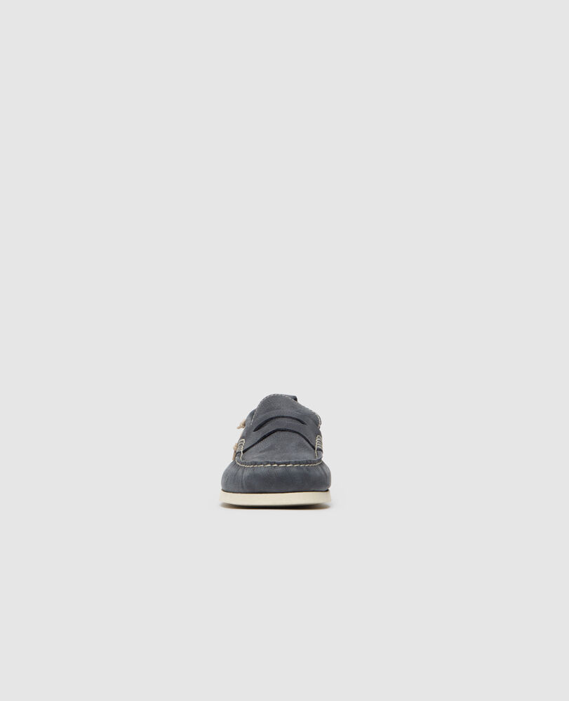 Victoria Loafer, NAVY, Detail 2