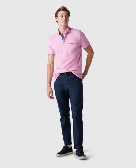 Bolton Stream Sports Fit Polo, QUARTZ