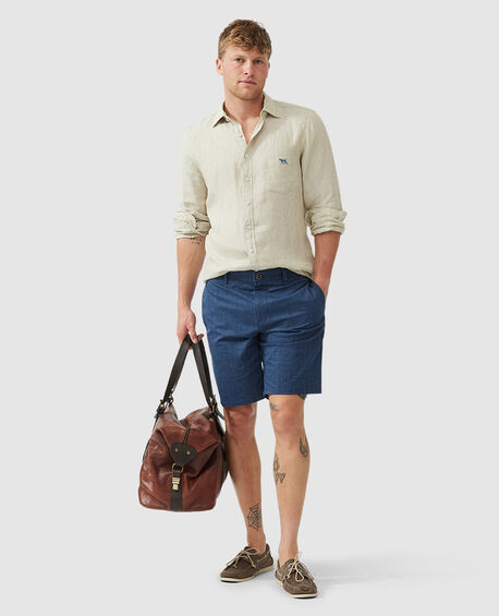 Shorts Coupe Sportive Sacred Hill, 23 cms, BLEU NUIT