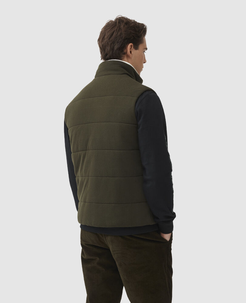Gilet Thomond Park, OLIVE, Back
