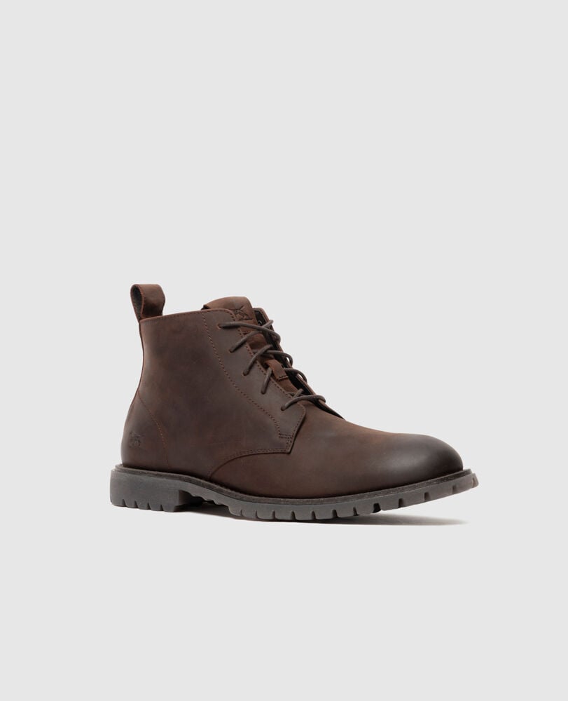 Clearview Chukka Boot, REDWOOD, Off Front