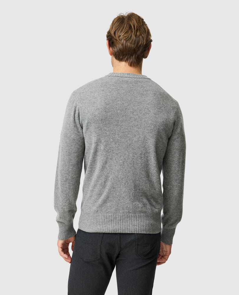 Stewart Island Knit, FUSAIN, Back