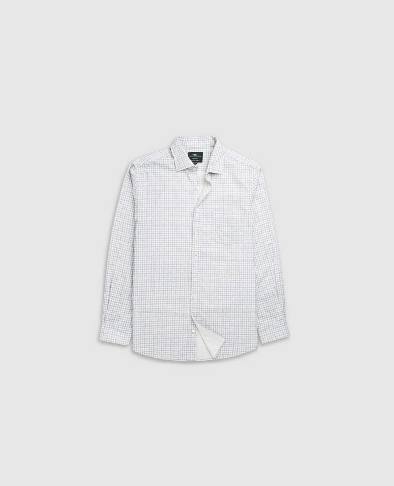 Gledknowe Sports Fit Shirt, NATURAL, Flat Lay