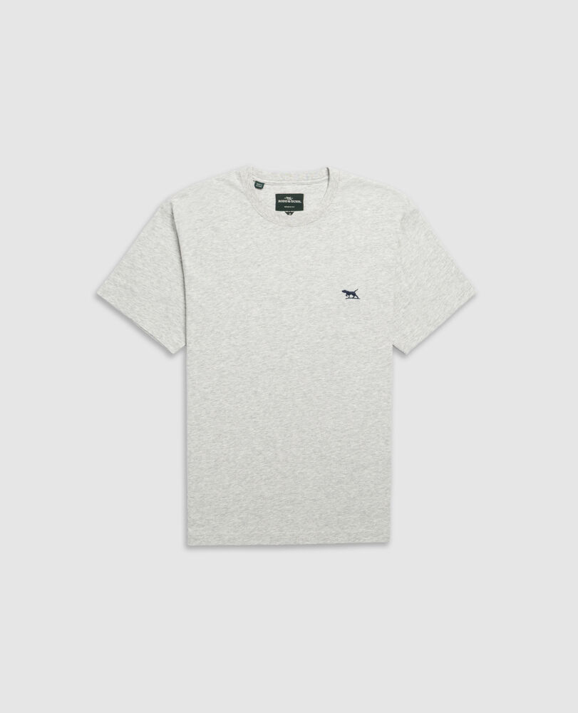 The Gunn Tee 2.0, PEBBLE, Flat Lay