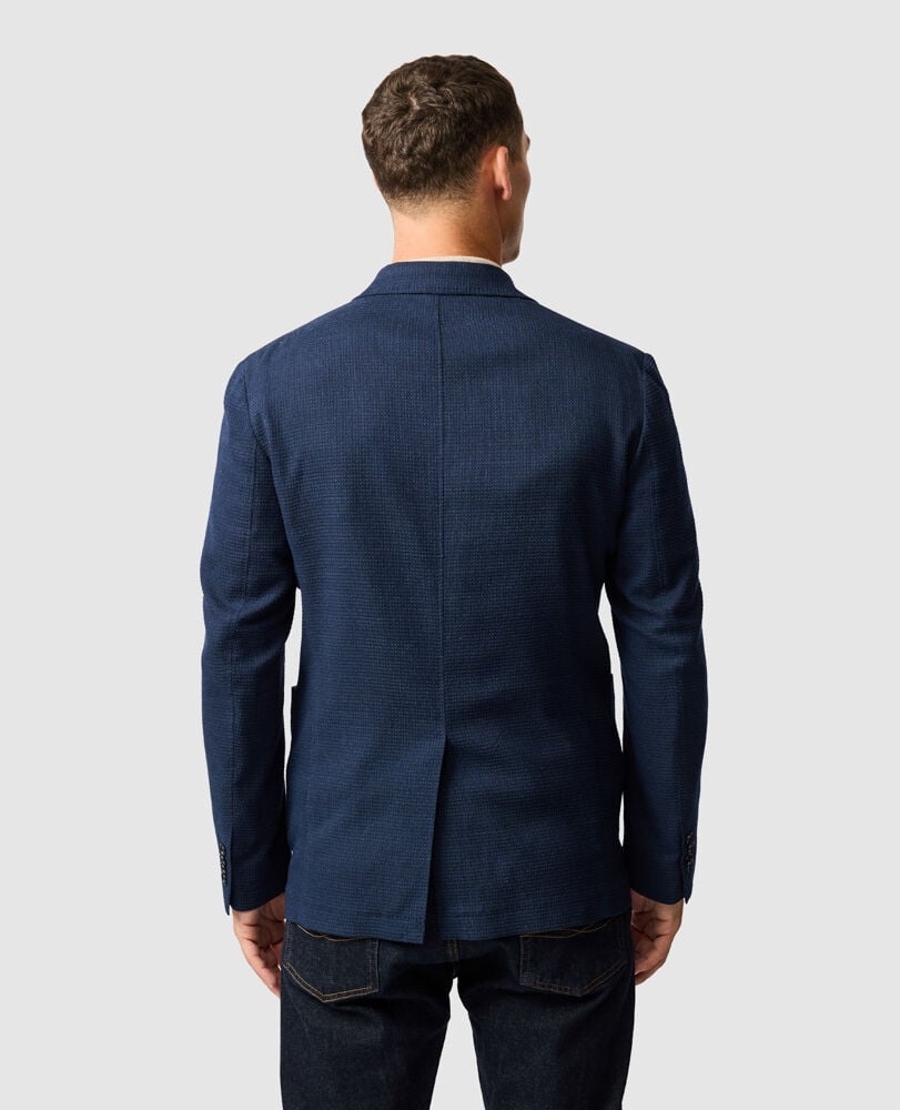 Holdens Bay Sports Fit Jacket, MIDNIGHT, Back