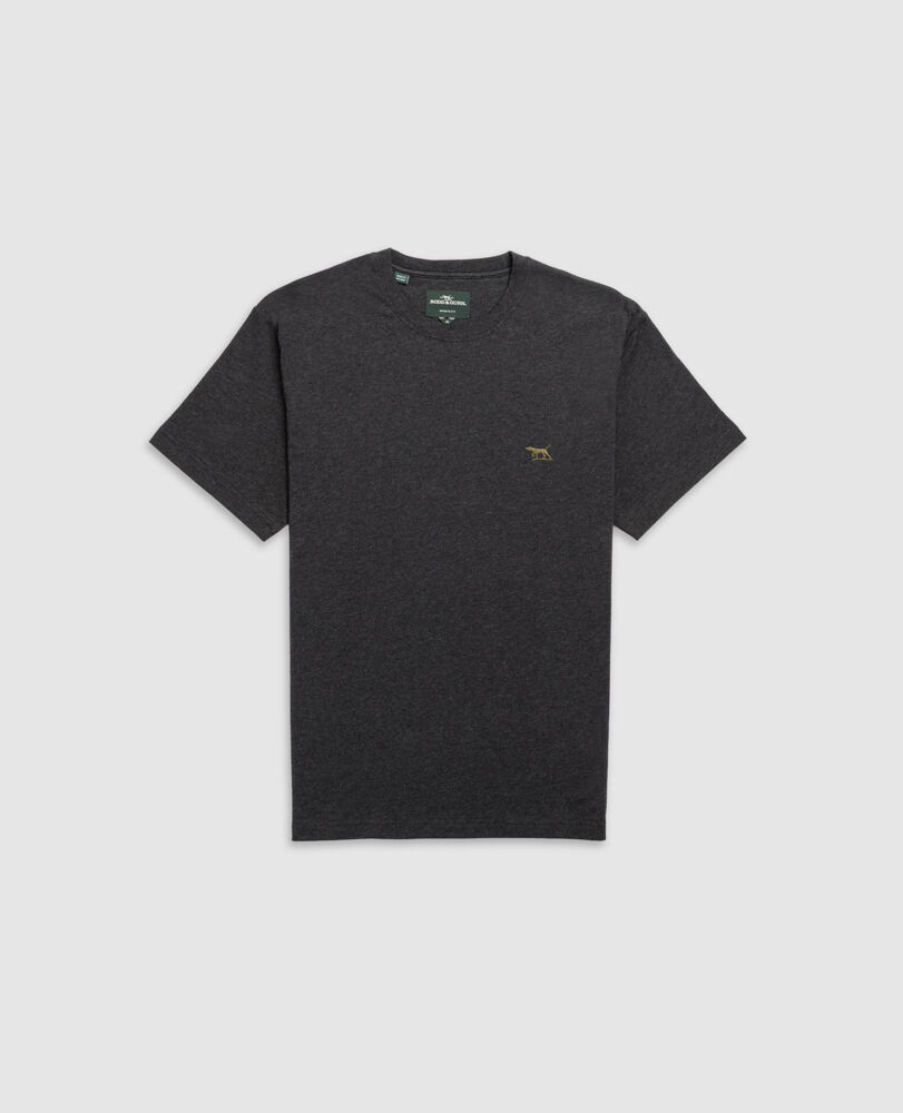 The Gunn Sports Fit Tee 2.0, CHARCOAL, Flat Lay