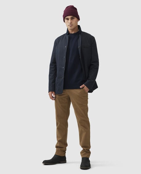 Gunn Crew Knit, SAPPHIRE