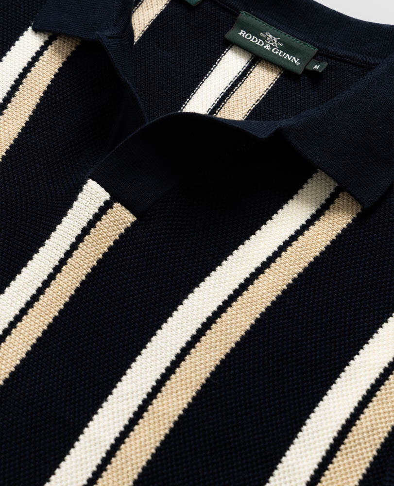 Tricot Royce Hill, BLEU NUIT, Detail 2