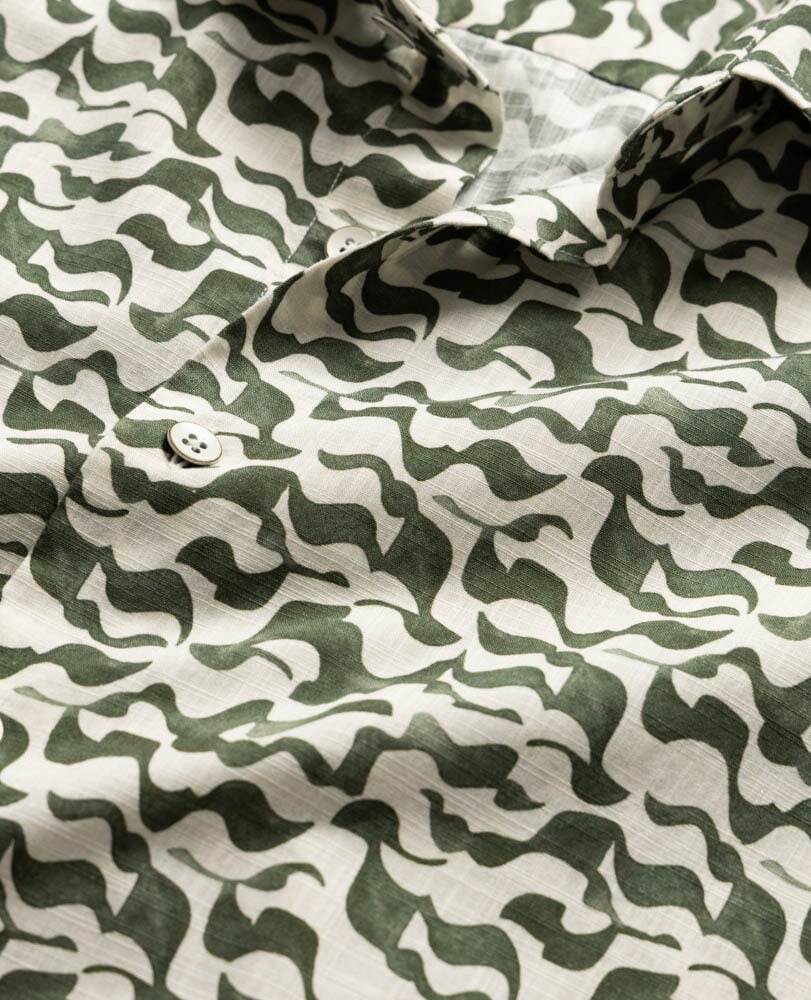 Bendigo Shirt, KELP, Detail 2