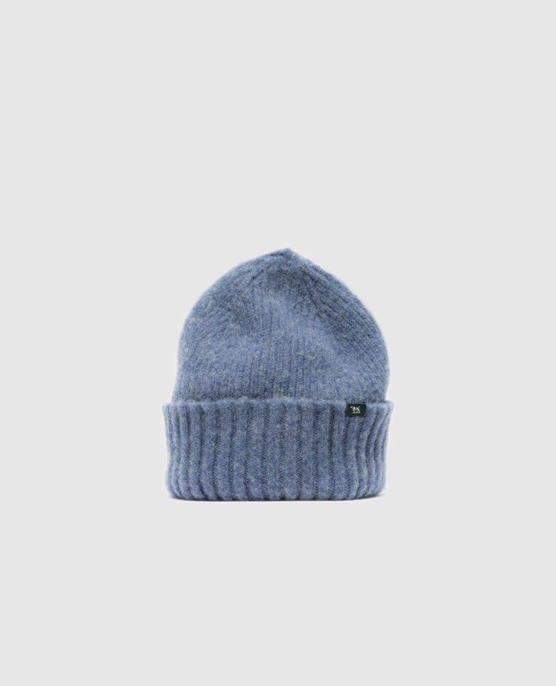 Riversdale Beanie, DENIM, Off Front