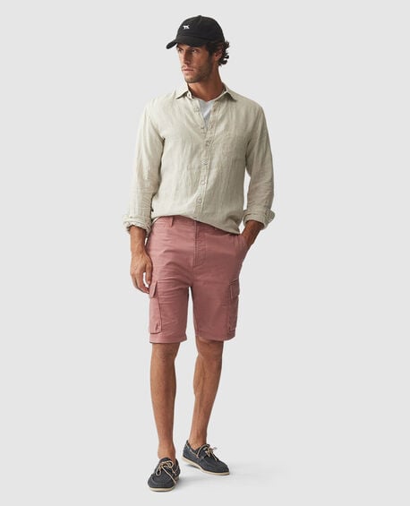 Coromandel Sports Fit Shirt, FLAX